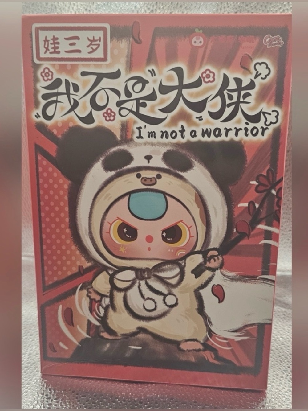 Baby Three "Im Not A Warrior" Blind Box- Sealed/New ❤️❤️